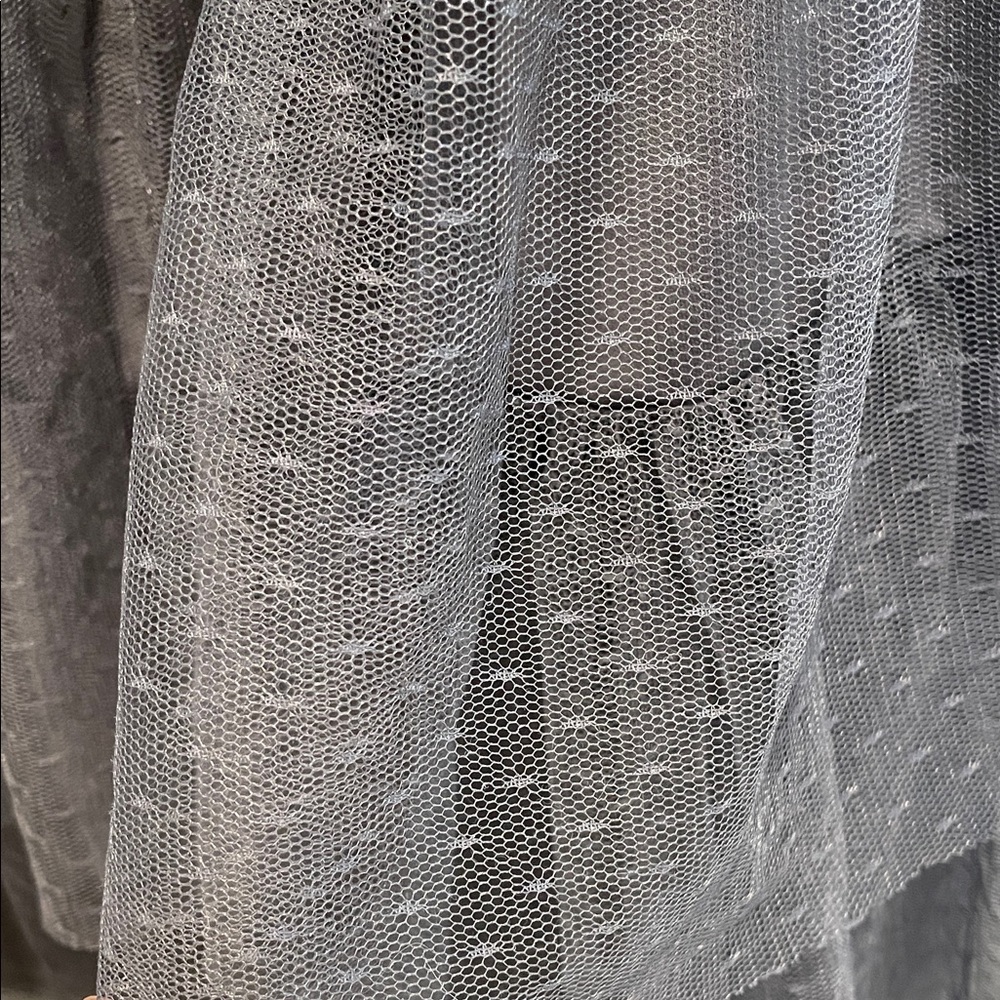 Wild Fable Womens XXL Gray Tulle Tiered Ruffle Ballet Midi Tutu Skirt - Picture 4 of 6